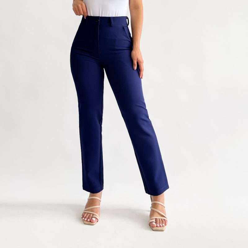 Slim pants azul marino