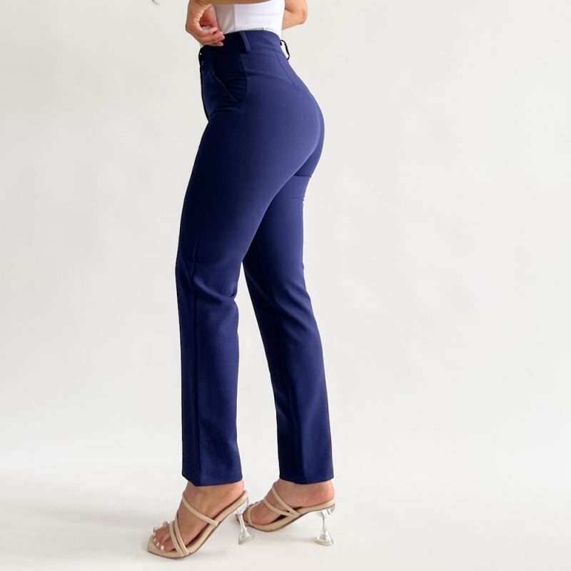 Slim pants azul marino - Imagen 4