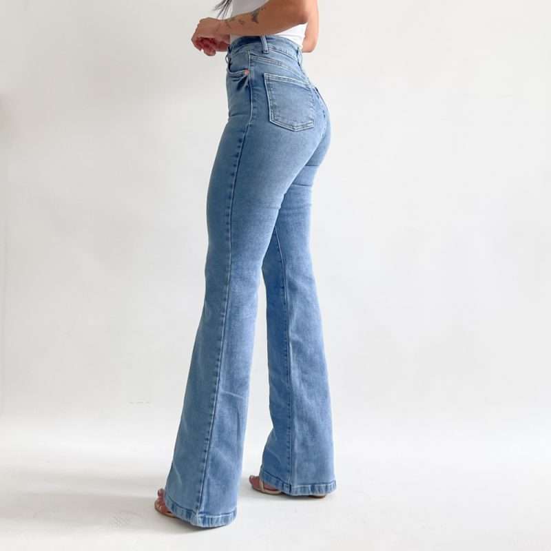 Bootcut jeans clásico azul claro - Imagen 4
