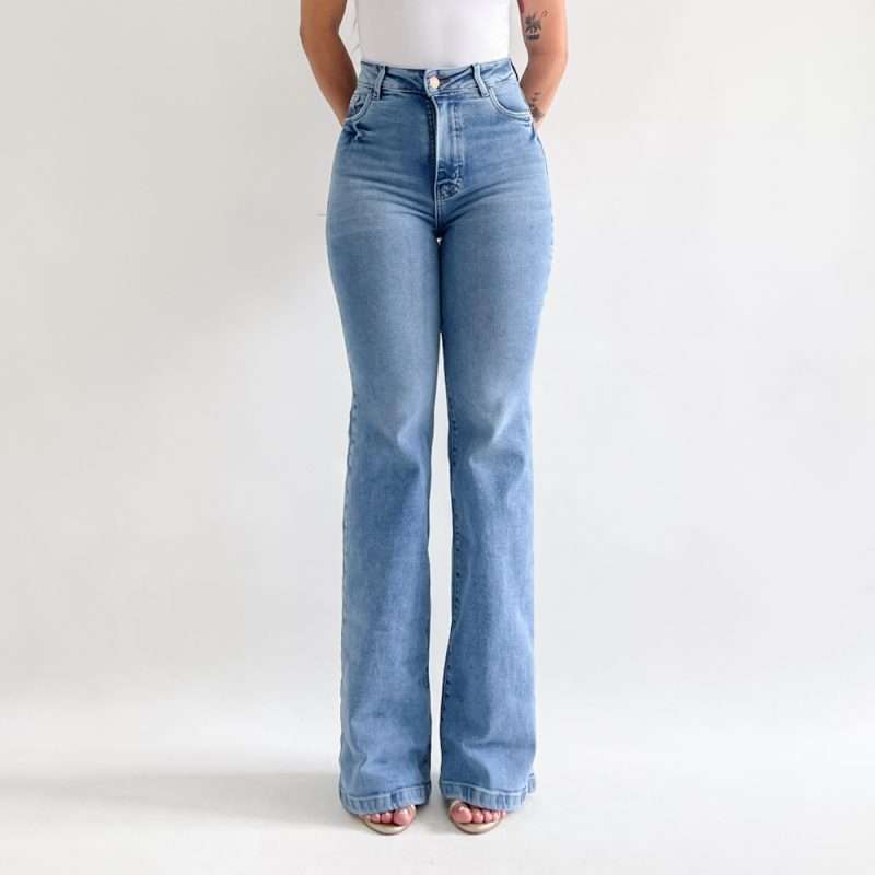 Bootcut jeans clásico azul claro - Imagen 5