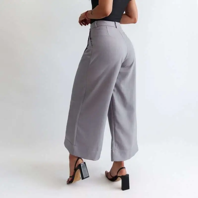 Palazzo pants gris