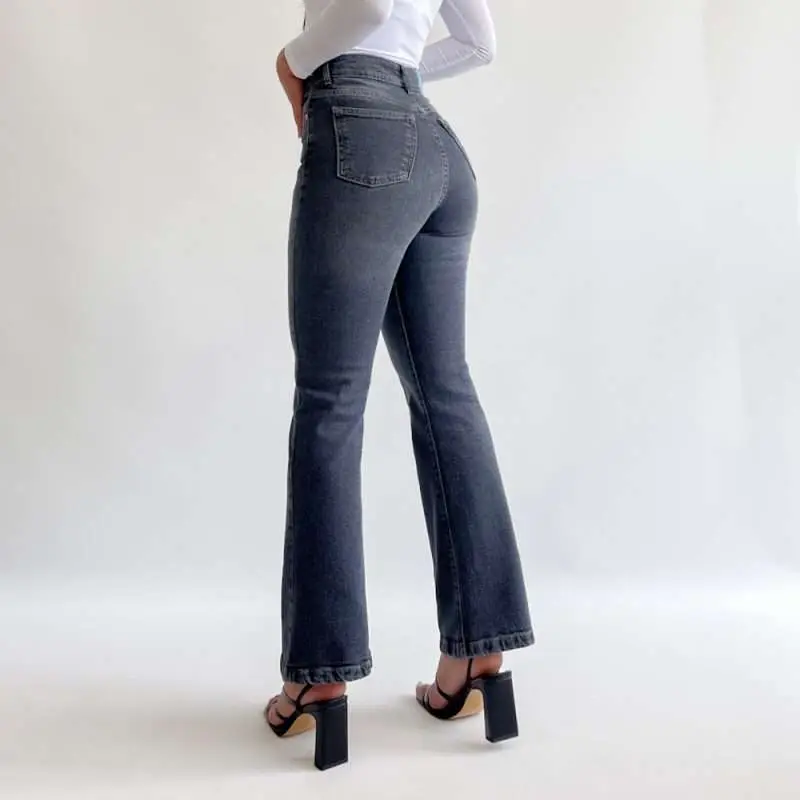 Mini bootcut jeans