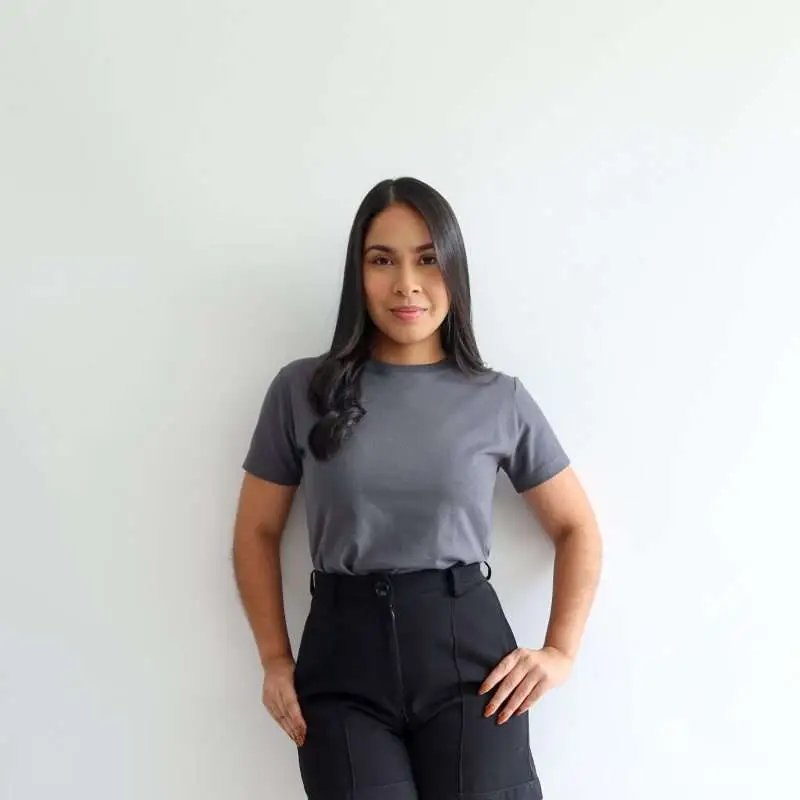 Camiseta basica gris