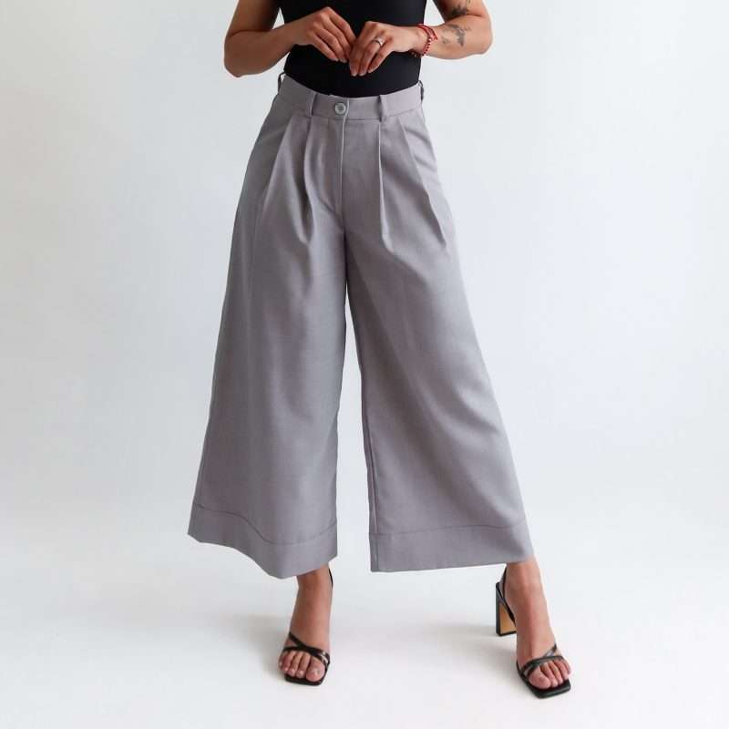 Palazzo pants gris