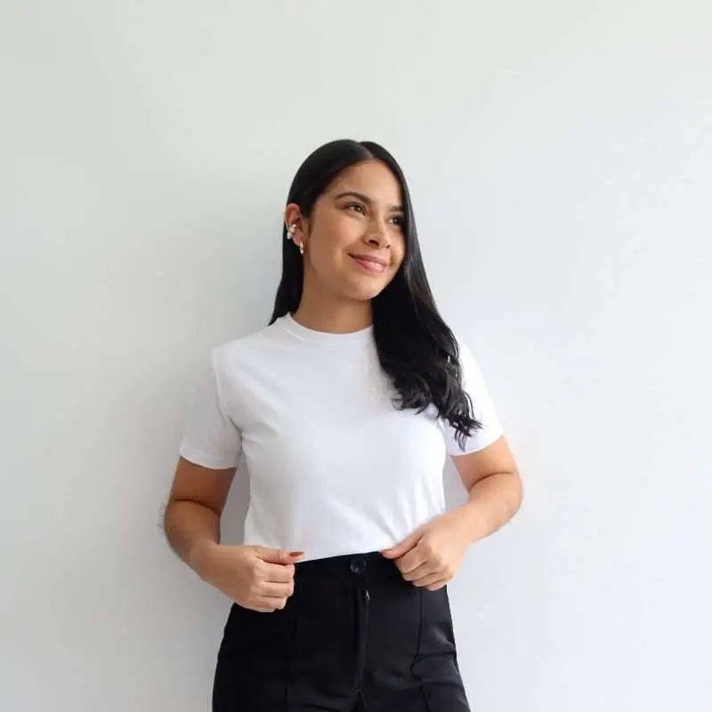 Camiseta basica blanca