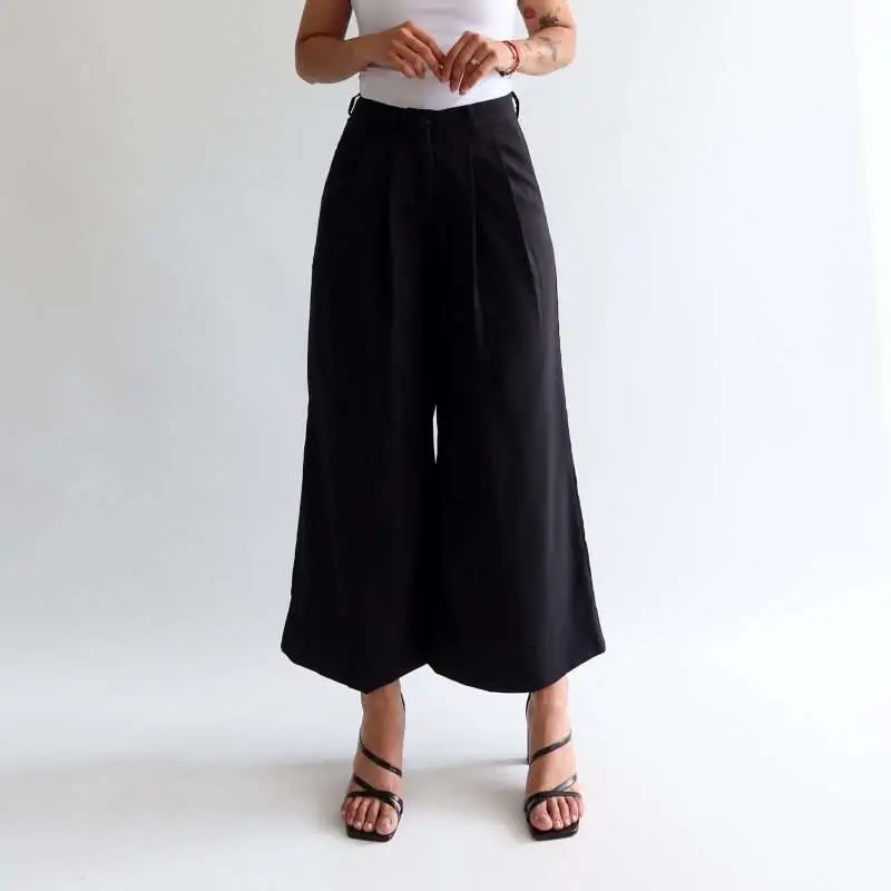 Palazzo pants negro - Imagen 3
