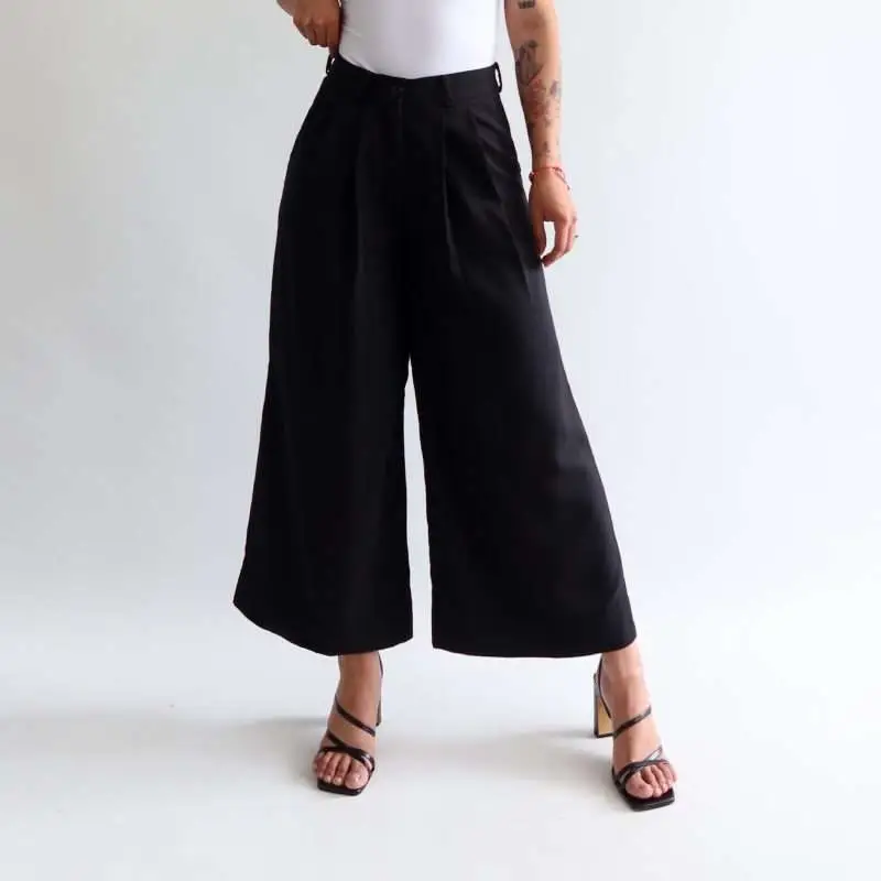 Palazzo pants negro