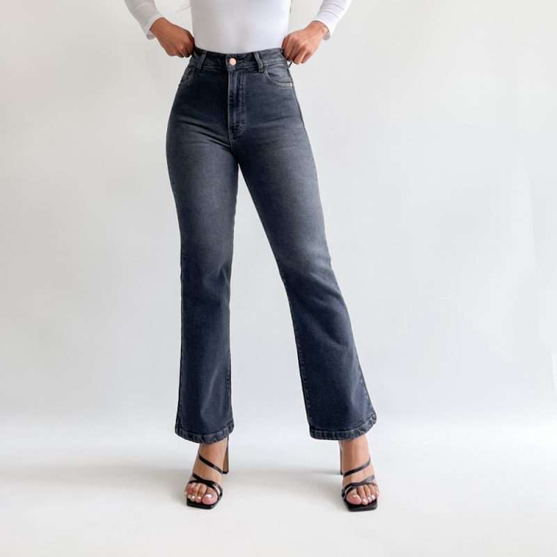 Mini bootcut jeans