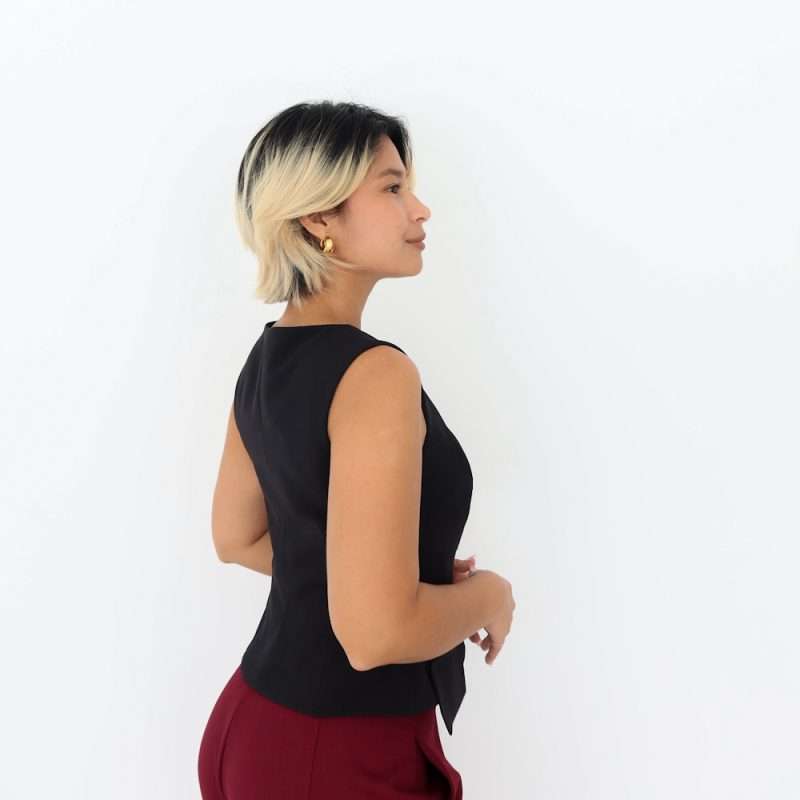Chaleco Alessia Negro - Imagen 3