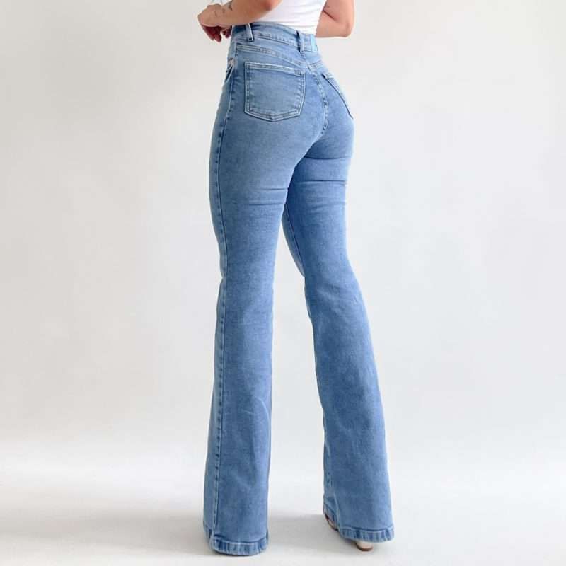 Bootcut jeans clásico azul claro