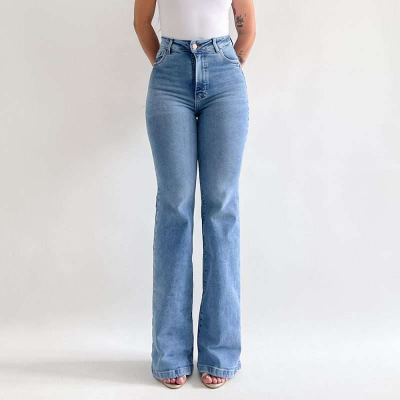 Bootcut jeans clásico azul claro - Imagen 3